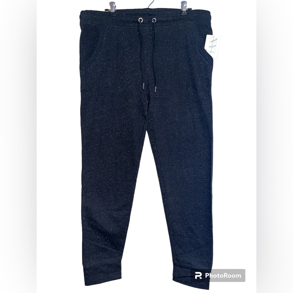 “NY Laundry” speckled lightweight sweatpants XL